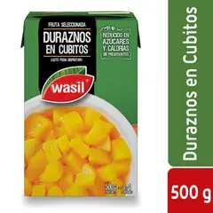 WASIL - Duraznos en Cubitos Wasil 500 g