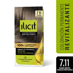 ILICIT - Coloración Ilicit 7.11 Rubio Ceniza Profundo