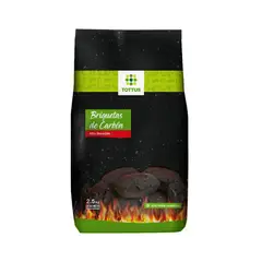 TOTTUS - Briqueta de Carbón 100% Natural 2.5 Kg