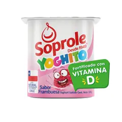 SOPROLE - Yoghurt Batido Yoghito Sabor Frambuesa