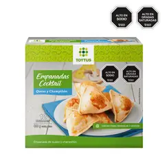 TOTTUS - Empanaditas Queso Champiñón