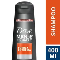 DOVE - Shampoo 2 en 1 Fuerza Extrema