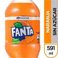 FANTA - Bebida Fanta Zero 591 ml