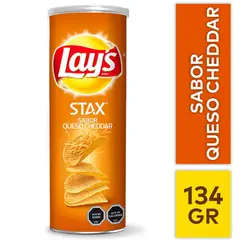 LAYS - Papas Fritas Stax Sabor Cheddar Lays 134 g