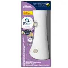 GLADE - Desodorante Ambiental Automático Glade Lavanda y Vainilla  +  Repuesto 175 g
