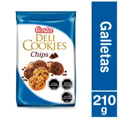 COSTA - GALLETA DELI COOKIE CHIPS 210 GR COSTA