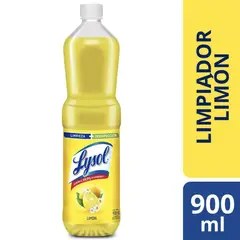 LYSOL - Limpiador de Piso Desinfección Aroma Limón Lysol 900 ml