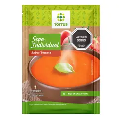 TOTTUS - Sopa Tomate Individual
