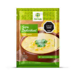 TOTTUS - Sopa Choclo Individual