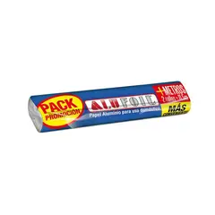 ALUSA - Pack Papel Aluminio 11.5 Mt Alufoil