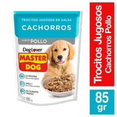 MASTER DOG - Alimento Húmedo para Perro Cachorro Sabor Pollo 100 g