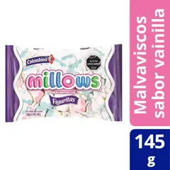 COLOMBINA - Marshmallows Figuritas Sabor Vainilla Colombina 145 g