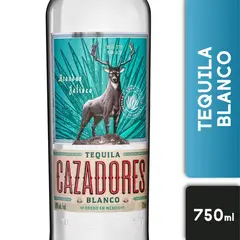 CAZADORES - Tequila Cazadores Blanco 40° 750 cc