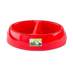 TOTTUS - Plato Doble Alimento Mascota