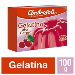 AMBROSOLI - Gelatina Cereza