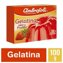 AMBROSOLI - Gelatina Frutilla