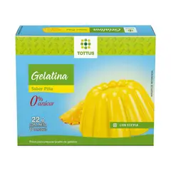 TOTTUS - Gelatina Light Sabor Piña