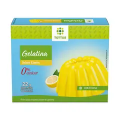 TOTTUS - Gelatina Light Sabor Limón
