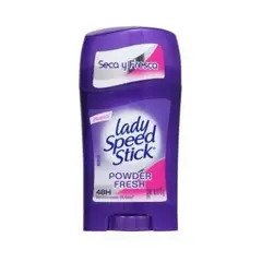 LADY SPEED STICK - Desodorante en Barra 24/7 Powder Fresh 45 g