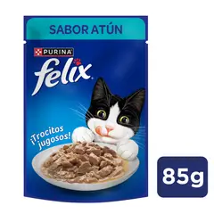 FELIX POUCH - ALIM. HUM FELIX POUCH SENS ATUN SALS 85G.