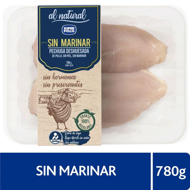 Pechuga de Pollo Deshuesada Natural - Tottus - $7.690