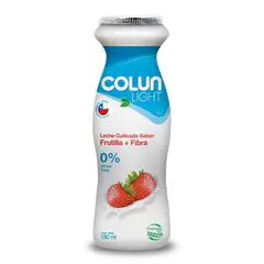 COLUN - Leche Cultivada Light Sabor Frutilla