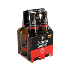 ESTRELLA GALICIA - CERVEZA E.GALICIA 4PK BOT 4.7G GL 330CC