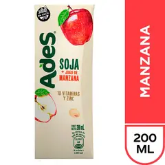 ADES - BEBIDA NUTRITIVA ADES MANZANA 200CC
