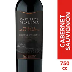 CASTILLO DE MOLINA - Vino Tinto Cabernet Sauvignon 15° 750 cc