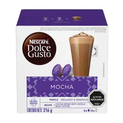 DOLCE GUSTO - Cápsulas de Café Mocha Dolce Gusto 216 g