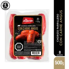 LA PREFERIDA - Chorizo Parrillero Angus La Preferida 8 Un