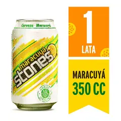 STONES - CERVE MARACUYA STONES 2.5G GL LATA 350CC