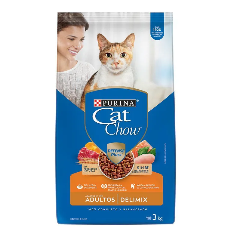 Alimento para Gato Adulto Deli Mix Cat Chow 3 Kg