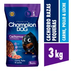 CHAMPION DOG - Alimenoto Para Perro Raza Pequeña