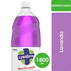 LYSOFORM - Limpiador Desinfectante Pisos y Multisuperficie Lysoform Lavanda 1.8 lt