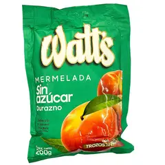 WATTS - Mermelada sin azúcar durazno
