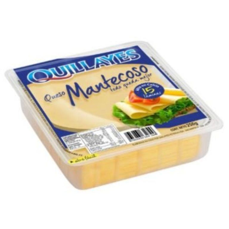 Queso Mantecoso Laminado 250 GR