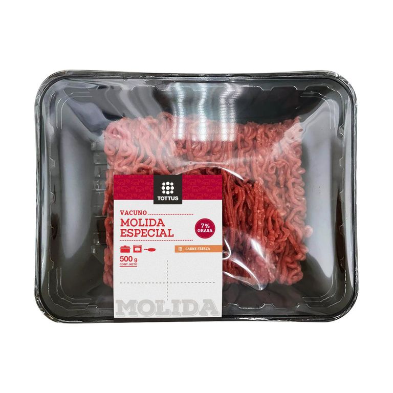 Carne Molida 7% Tottus 500 g - Tottus - $6.190