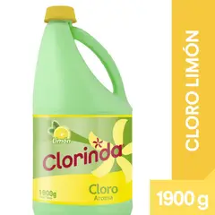 CLORINDA - Cloro Aroma Limón 1900 ML