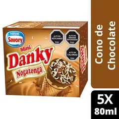 DANKY - NOGATONGA MINI CONO SAVORY 5 UN.