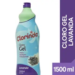 CLORINDA - Cloro en Gel Clorinda Lavanda Botella 1.5 Lts