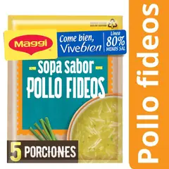 MAGGI - Sopa Vive Bien Pollo Con Fideos