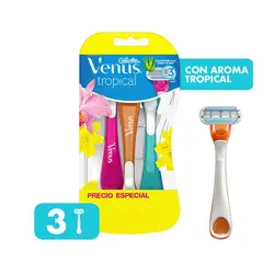 VENUS - Máquinas Para Afeitar Venus Tropical Desechables