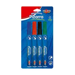 PROARTE - BL.4 PLUMONES PIZARRA PROARTE 4 COLORES