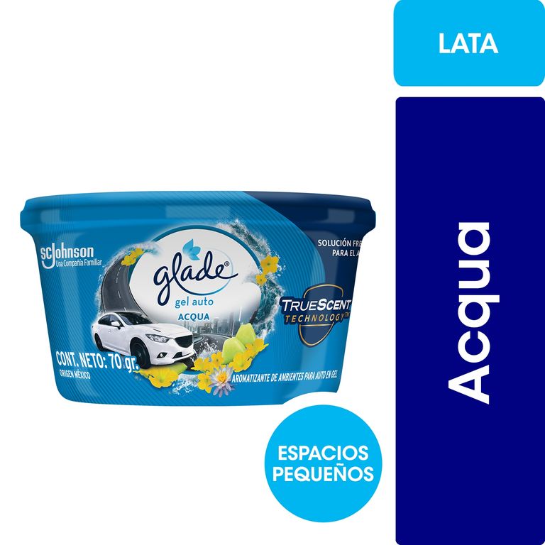 Glade Minigel Car Acqua 70 gr UN
