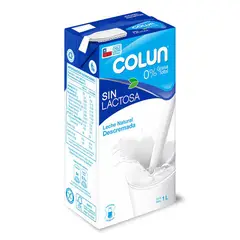 COLUN - Leche Descremada Natural Sin Lactosa