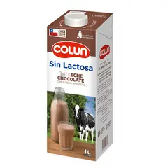 COLUN - Leche Natural Sin Lactosa Sabor Chocolate