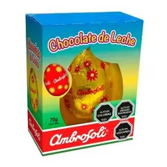 AMBROSOLI - CHOCOLATE HUEVOS  AMBROSOLI 70 GR