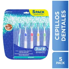 ORAL B - Cepillo de Dientes Oral B 3D White Radiant 5 Un