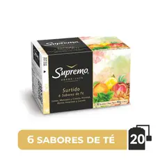 SUPREMO - Te 6 sabores